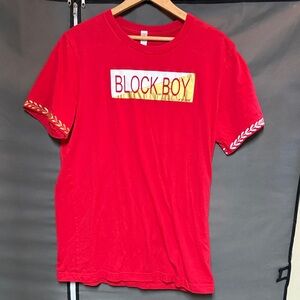 Red Block Boy T-Shirt